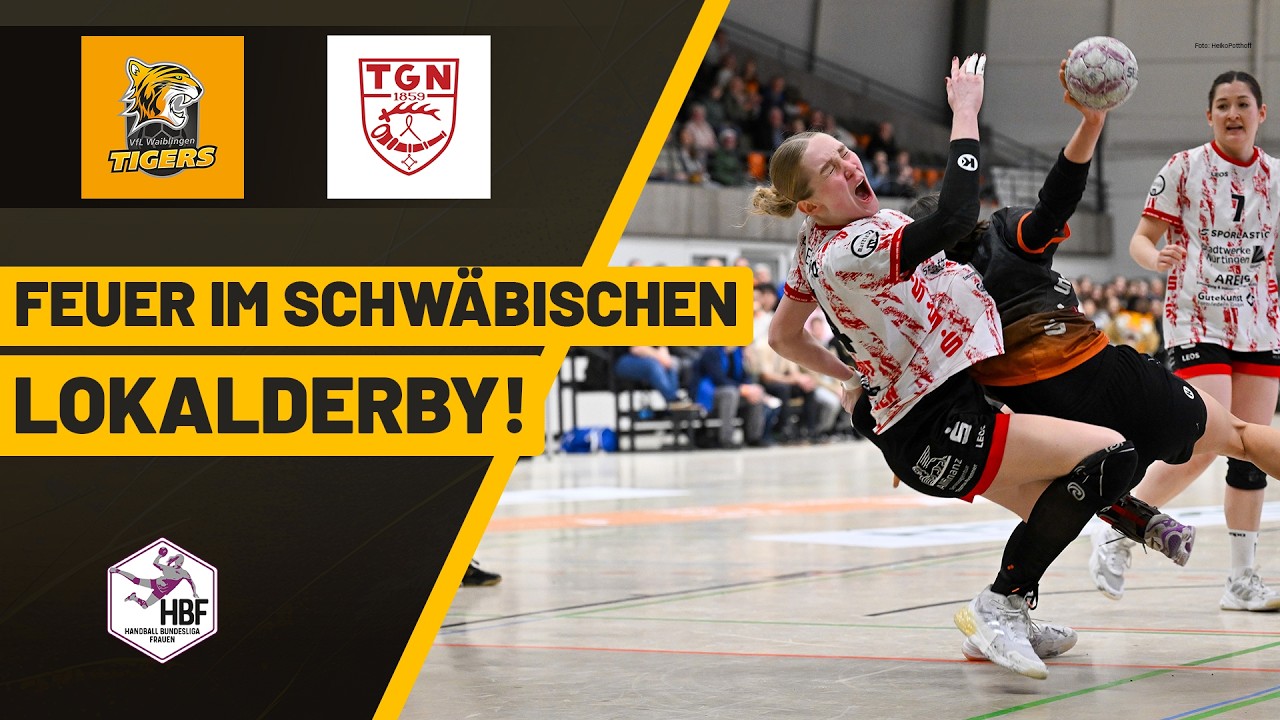 2. HBF: VfL Waiblingen vs. TG Nürtingen | Highlights | Sporteurope.TV Handball
