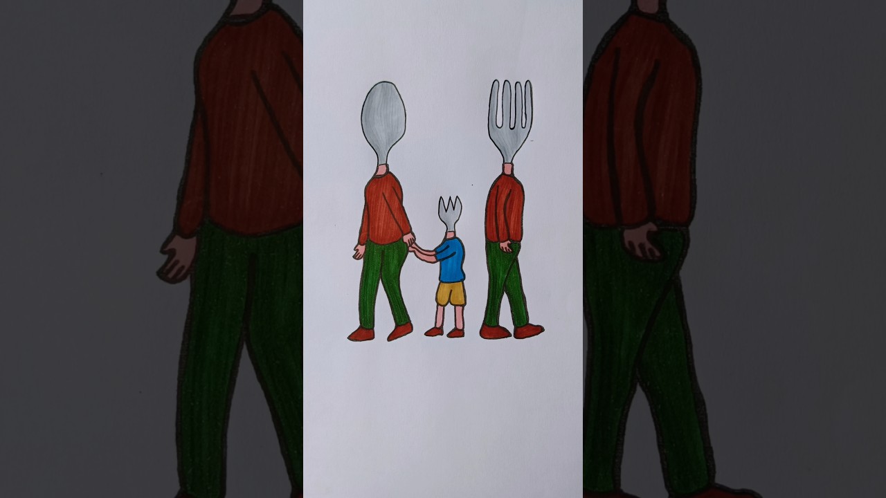 When a Spork Tries to Hold On... But the Spoon & Fork Drift Apart 💔🥄🍴 