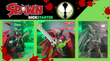 SPAWN TRILOGY THREE PACK KICKSTARTER Review: McFarlane Toys first Kickstarter!!!