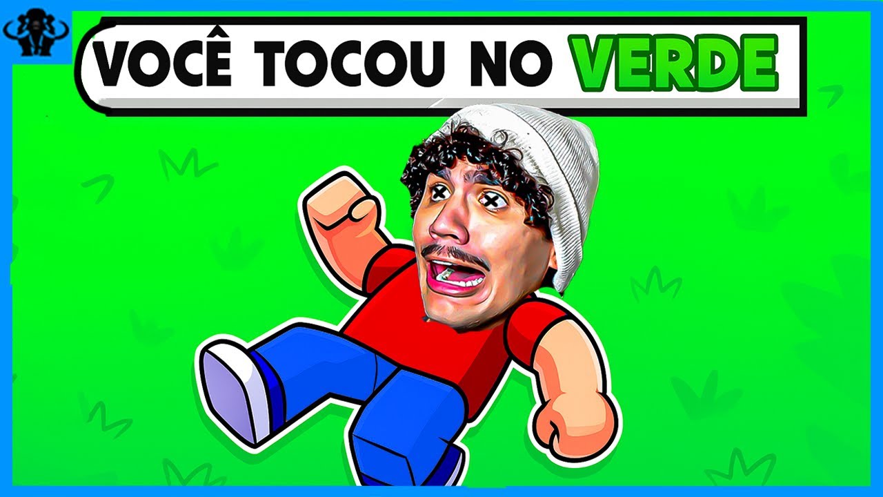 MAMUTE NÃO PODE TOCAR NA COR NO ROBLOX!