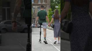 «Потроху і начав ходити на протезі»: історія військовослужбовця нацгвардії Дем’яна #shortsvideo