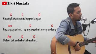 Vignette de la vidéo "Chord gitar lagu gerimis mengundang - Slam"