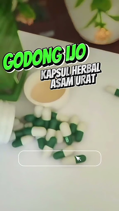 GODONG IJO  Obat Asam Urat Ampuh Asli BPOM Obat Untuk Nyeri Sendi Saraf Kejepit 100% Herbal