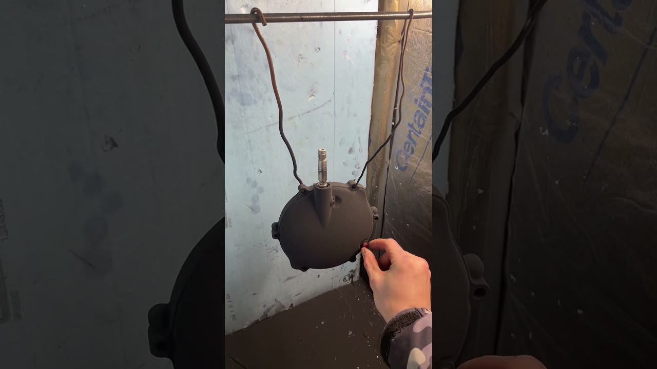 Here’s how to powdercoat at home the easy way! 🔥🙏 Stop using spray paint, this is a lot stronger,