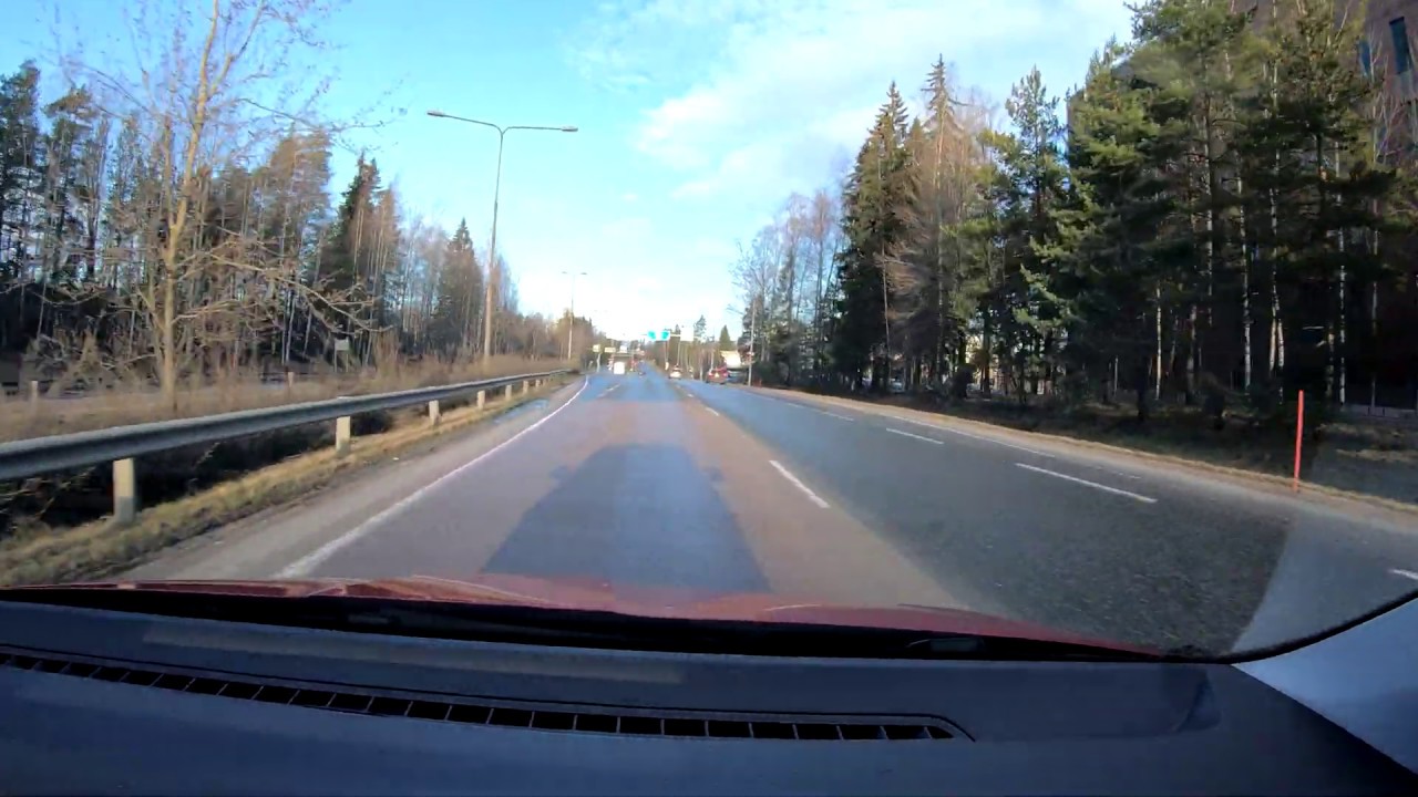 【4K】Helsinki to Nuuksio North Gate Drive