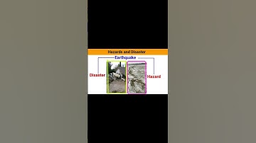 Hazard and Disaster #educationalvideo #fact