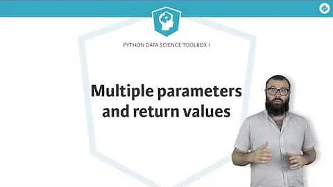 Python Tutorial: Multiple parameters and return values