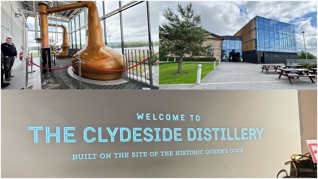 How Scotch Whisky is made? Touring The Clydeside Distillery🥃 🙏