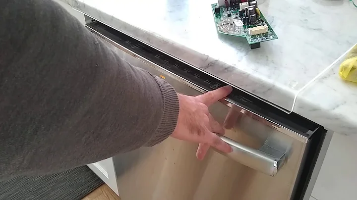 GE Dishwasher Service Mode Not Working (Broken Control Board)