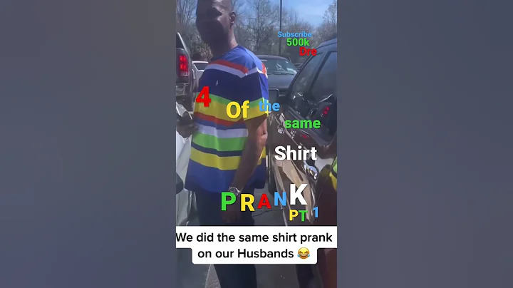 4 Husbands pranked by wives SAME SHIRT PRANK #prank #prankchallenge #subscribe #500kDre #fyp