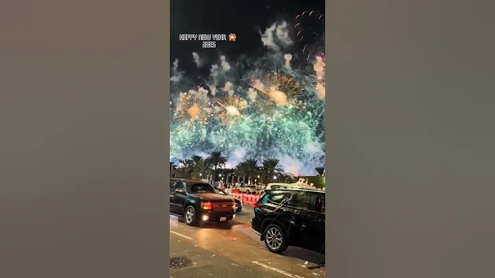 Happy New Year in Dubai 2025 Burj khalifa #shorts #short #ytshorts #youtube