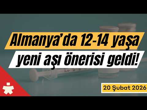 Almanya haberleri: 12-14 yaşa yeni aşı hamlesi!