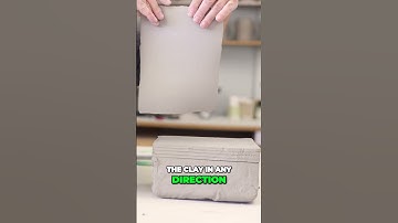 Making pottery slabs with a Slab slicer, rolling pins and throwing the slab