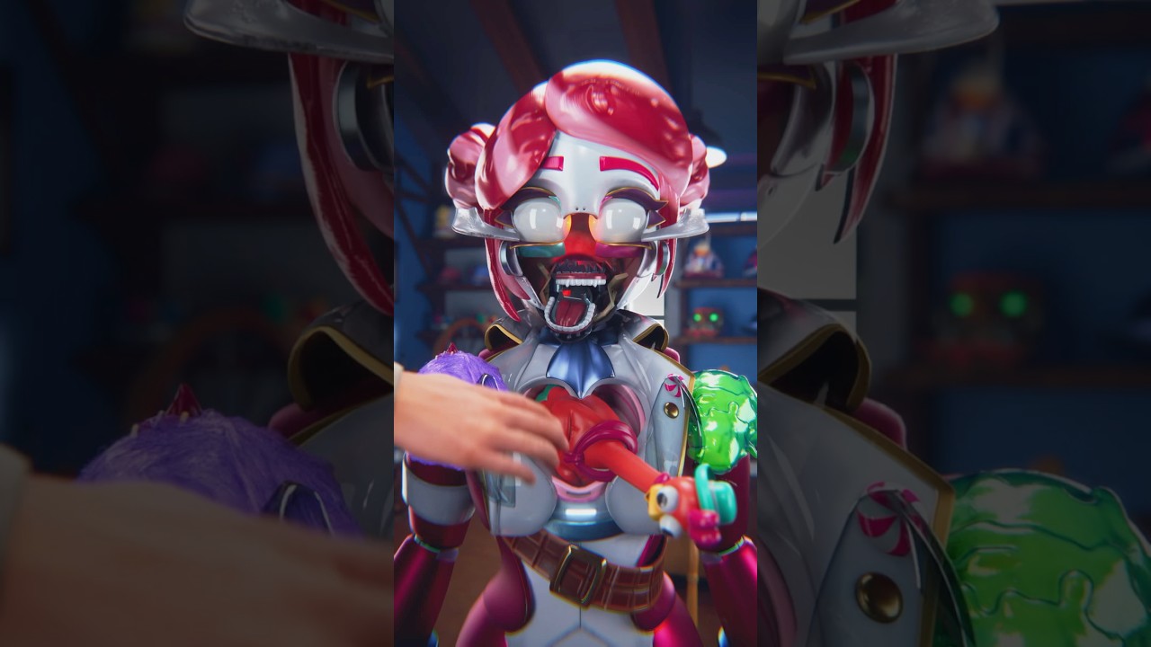 Suzy Snacktime Animatronic Cleaning 4 🍭