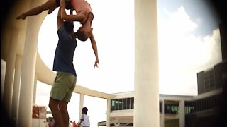 Acroyoga Tutorial- How To Back Bird Standing Lift