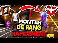 Comment monter de rang rapidement sur free fire