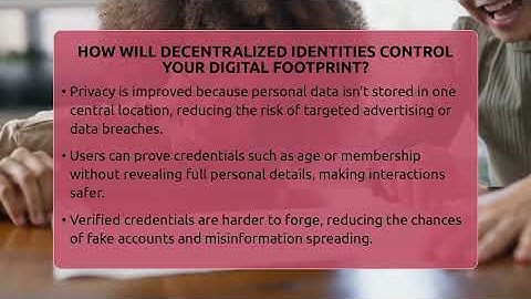 How Will Decentralized Identities Control Your Digital Footprint? - Everyday-Networking