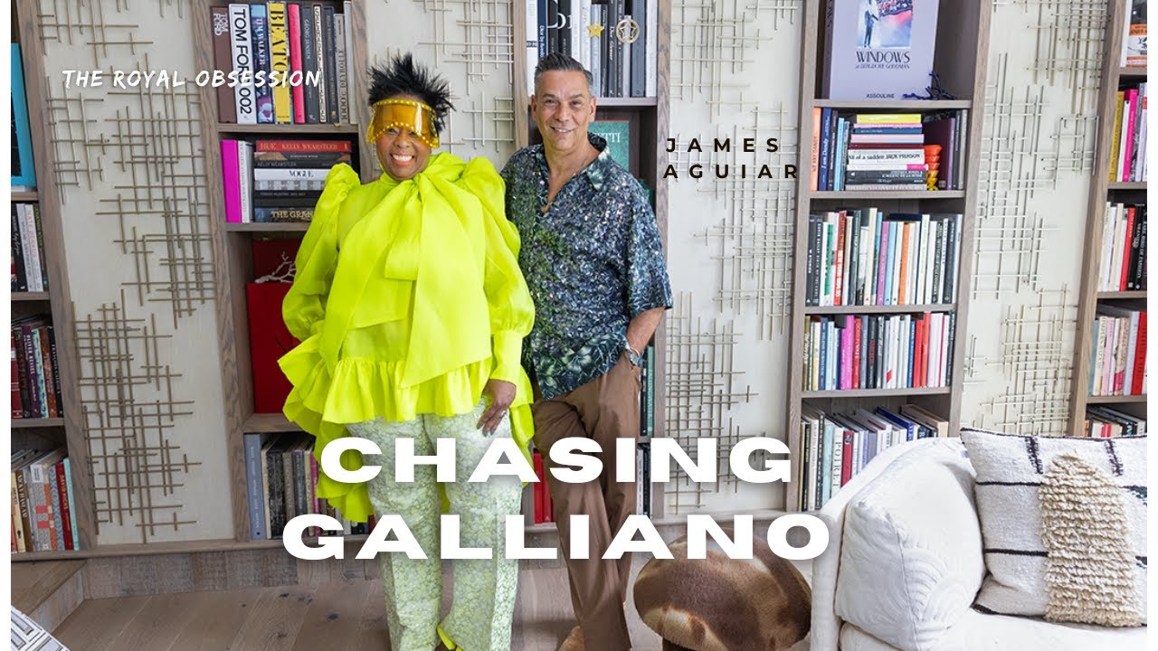 Chasing Galliano:James Aguiar's Fashion Universe -part 1 | Home Tour