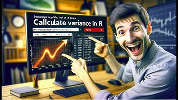 Calculate Variance in R  | Data Analysis Simplified in R Series (Part-7)