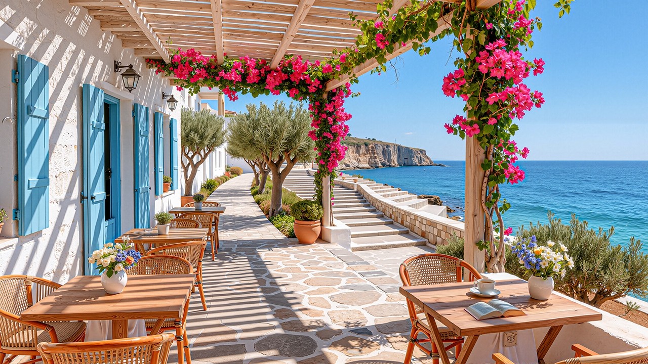 Bossa Nova Beach Cafe Ambience with Relaxing Bossa Nova and Crashing Waves