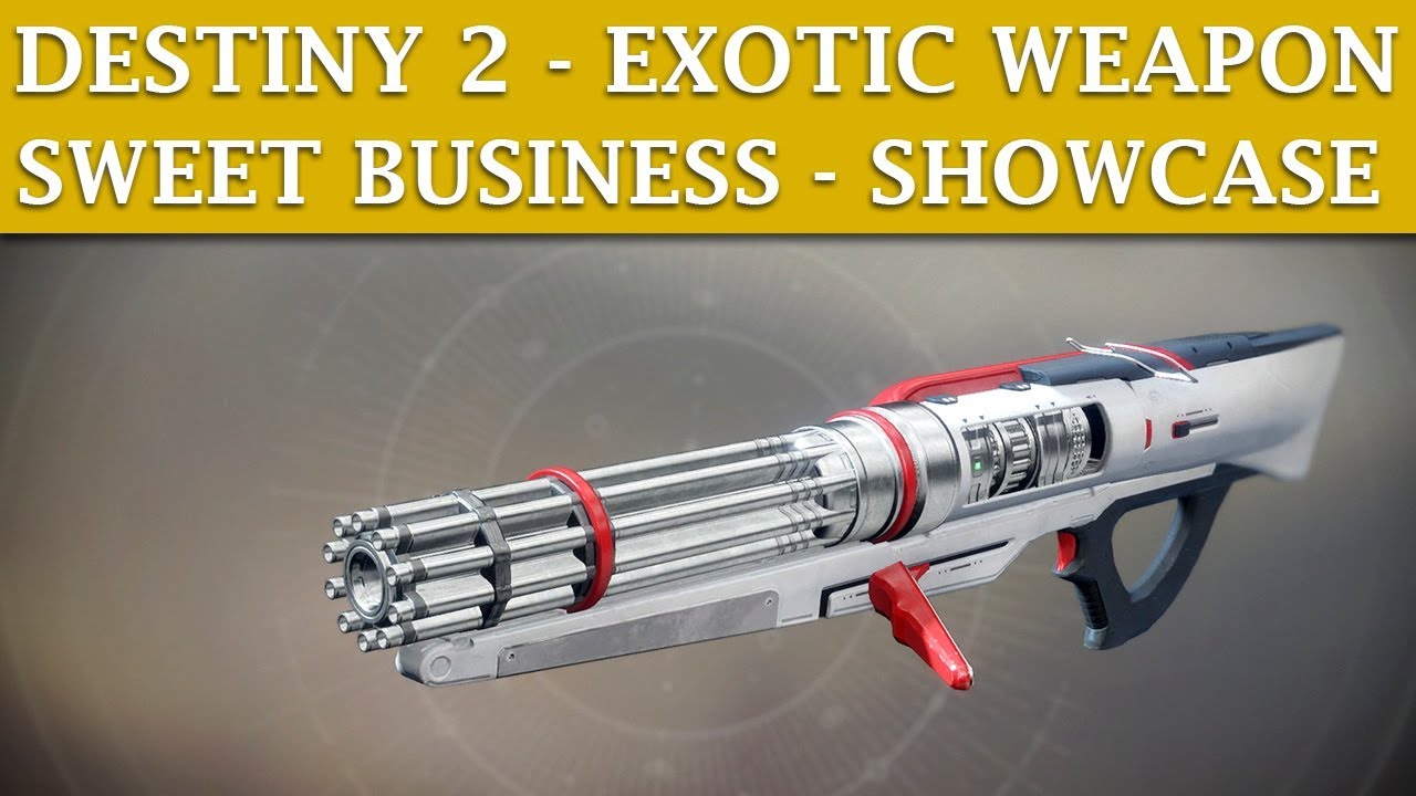 Destiny 2 Exotic Weapon - Sweet Business (Auto Rifle)