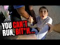 Career Shoplifter Tried Running Away Again BUT....