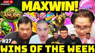 TEAM BIG BOY CHENG BIGGEST SLOT WINS OF THE WEEK#27 FURY OF ANUBIS MAXWIN! #bigboycheng #slots