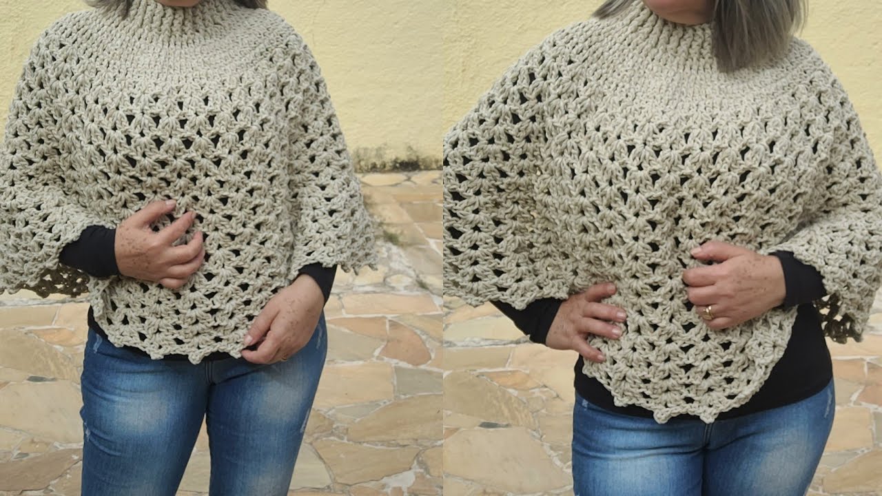 PELERINE DE CROCHE CLEUSA