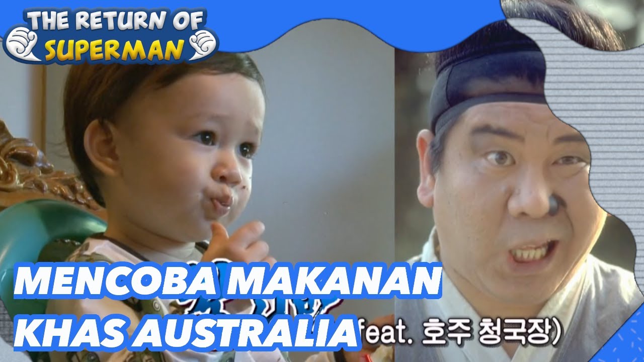 Mencoba Makanan Khas Australia |Nostalgia Superman|SUB INDO|180408