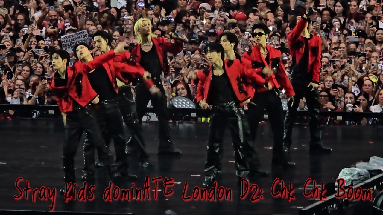 250719 Stray Kids [dominATE London] Day 2: Chk Chk Boom
