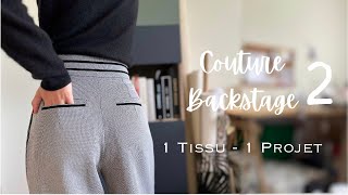 Couture Backstage #2  Ajuster un pantalon / Adapting pants [ ENG SUBS ]