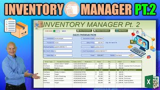 Create This AMAZING Excel Application that Tracks Purchases, Sales AND Inventory [Part 2] screenshot 2