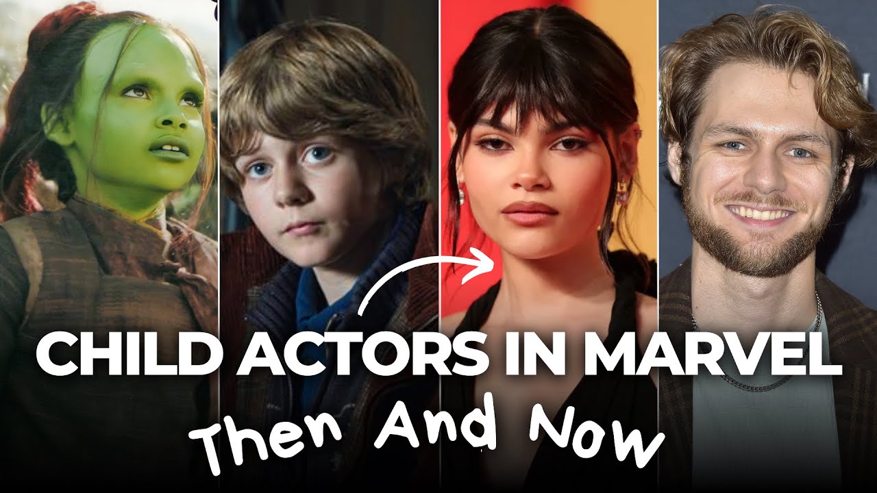Child Actors in Marvel: Then & Now