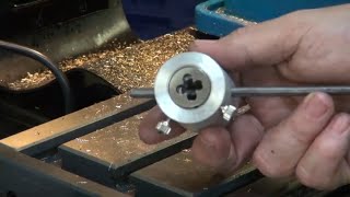 Preparing aluminium stock for Die Holder