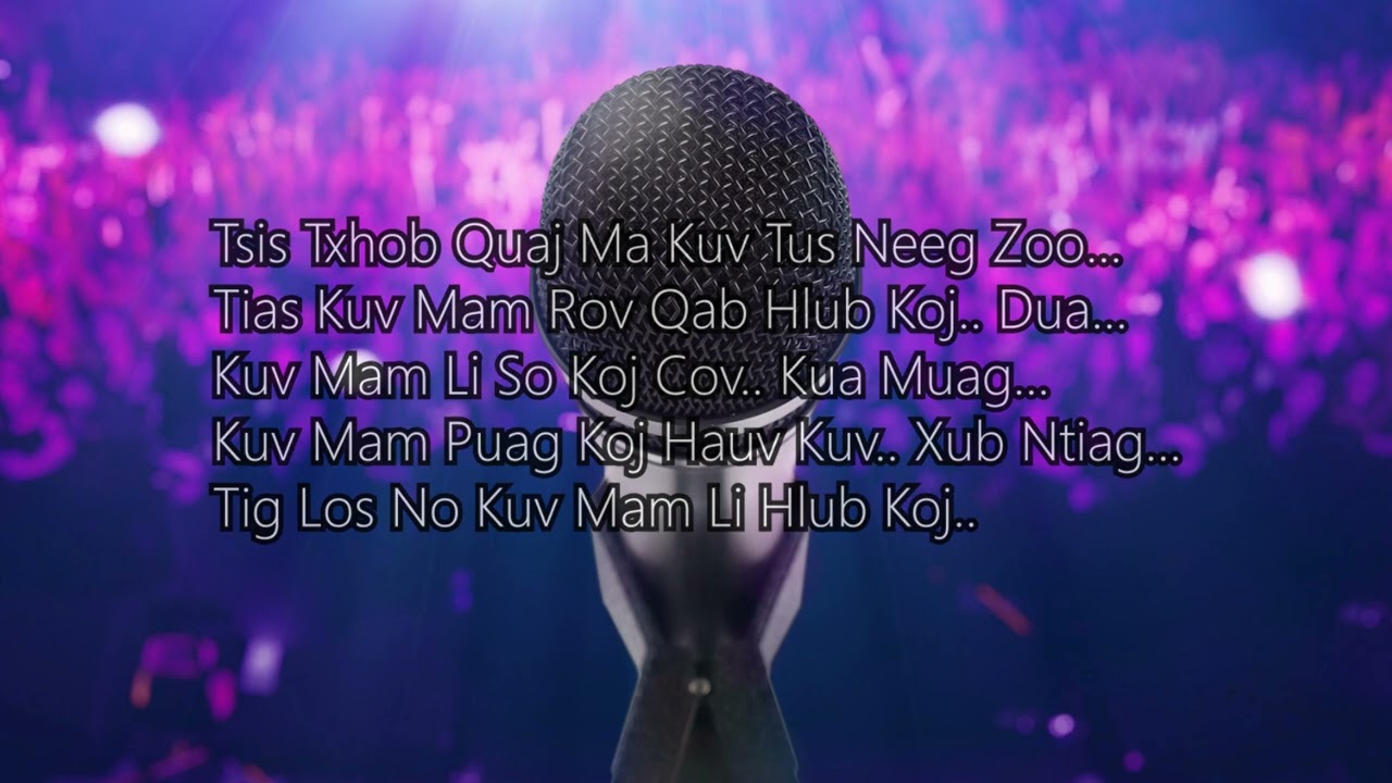 Rov Los Mam Hlub - karaoke