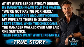 Full “We’re Not Paying for Her,” My DIL Told the Waiter — When the Bill Came, Their Faces Went Pale... Guide
