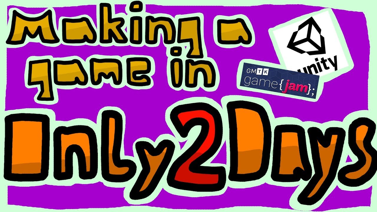 I made a game for the GMTK game jam 2019 | There can be only one - YouTube