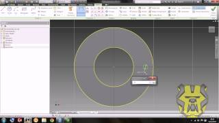 Autodesk Inventor 2013 Tutorial - Fixture Assembly Disc Profile