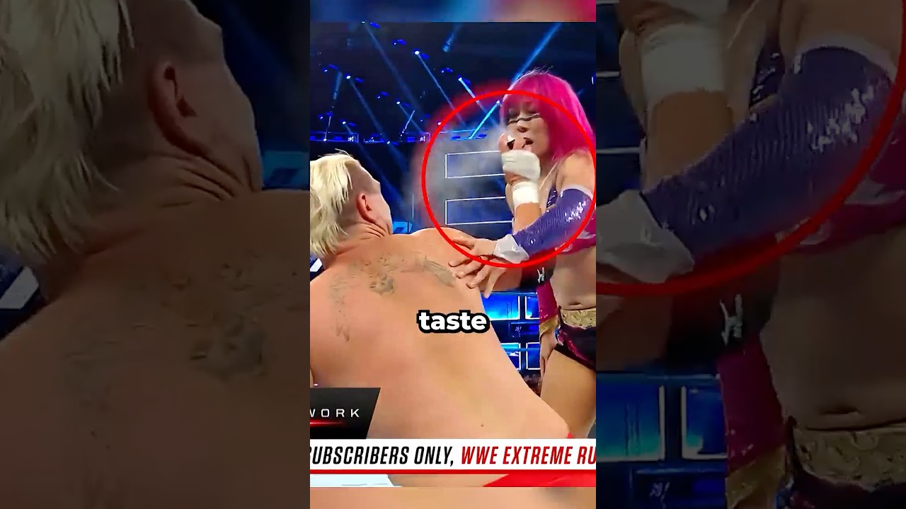 Asuka Got Hit With Her Own Move 🤯