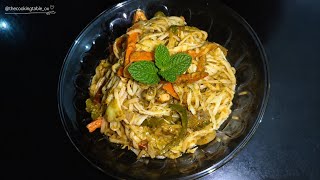 “Loaded Veg Spaghetti 🍝 | Simple, Saucy &amp; Delicious!” #spaghetti #spaghettirecipe 