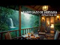 Rainy Jazz of Therapy – Chill Background Music at Lakeside Cabin Nirvana