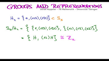 Quotient group 2 - example: S₃