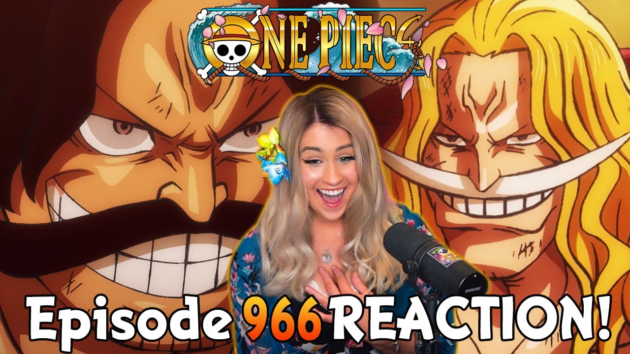 Roger Pirates Vs Whitebeard Pirates One Piece Episode 966 Reaction Review Youtube