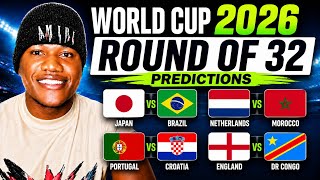 World Cup Predictions: Round Of 32 To The Final (Predictions) #worldcup2026