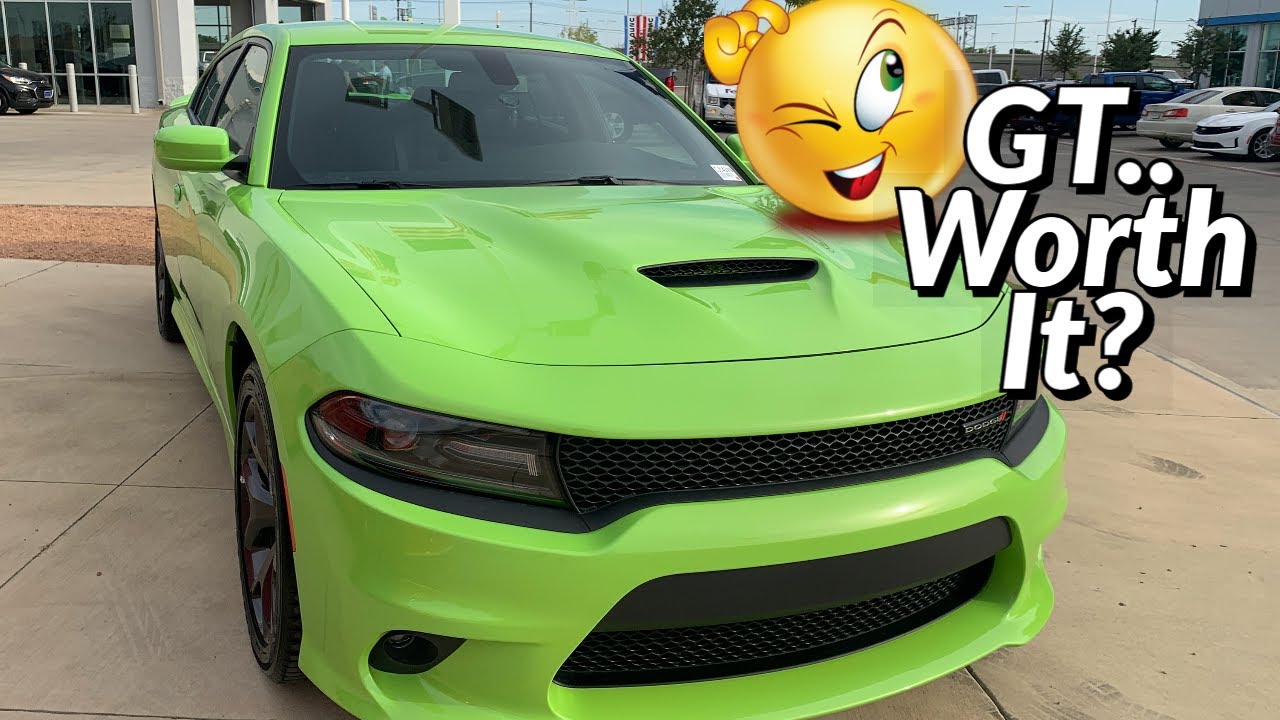 Is the Charger/Challenger GT worth it vs the SXT?