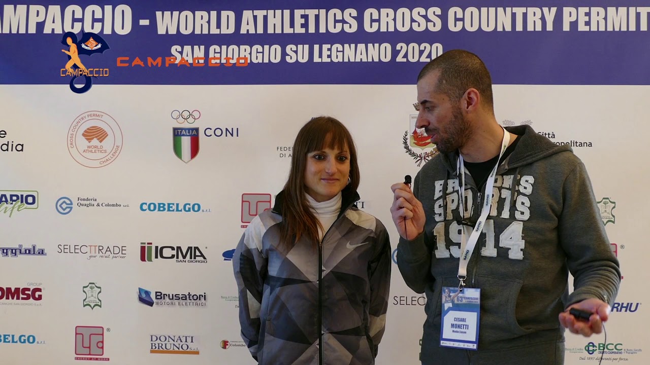 Sara Dossena intervistata al Campaccio 2020