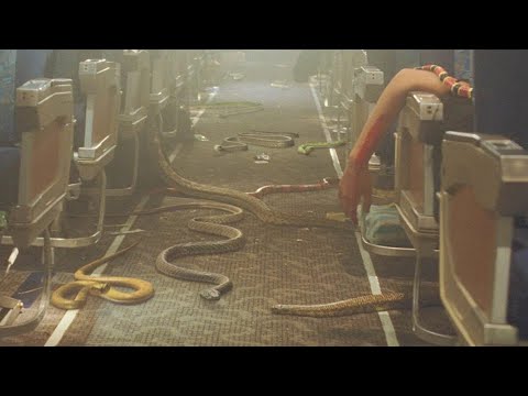 ملخص فيلم هجوم الافاعي على ركاب طائرة    