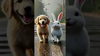 Poor Little Rabbit, It Was Hit By A Cruel Person With A Car