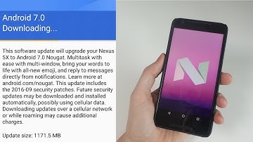Android 7.0 Nougat Update OTA - no pc no mac - just the phone