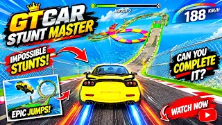 GT Car Stunt Master – CRAZY Stunts & Impossible Tracks! 🚗🔥 | Full Gameplay screenshot 2